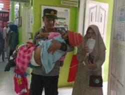 Kapolsek Tabir Selatan,Jum’at Berkah,upaya medis Mbah Wonsiah ke RS Kolonel Abun Djani Bangko