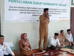 Wabup Salurkan Zakat Konsumtif Tahap Satu Untuk 9.083 Orang Mustahik Fakir, Miskin dan Fisabilillah