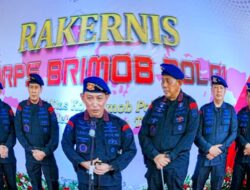 Buka Rakernis Brimob : Kapolri Amankan Agenda Nasional Hingga Internasional