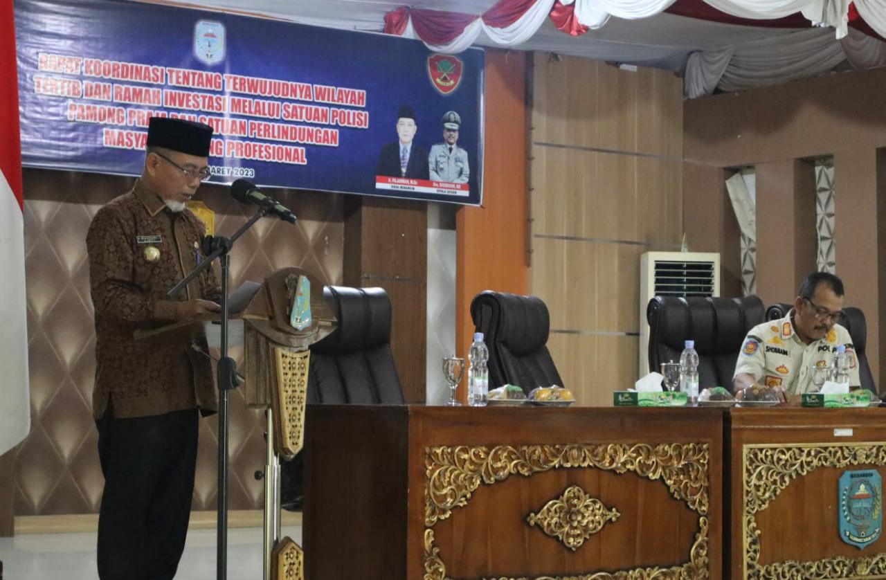 Bupati Buka Workshop Penyusunan Rencana Investasi Untuk Lanskap Batang Nilo – Batang Merangin