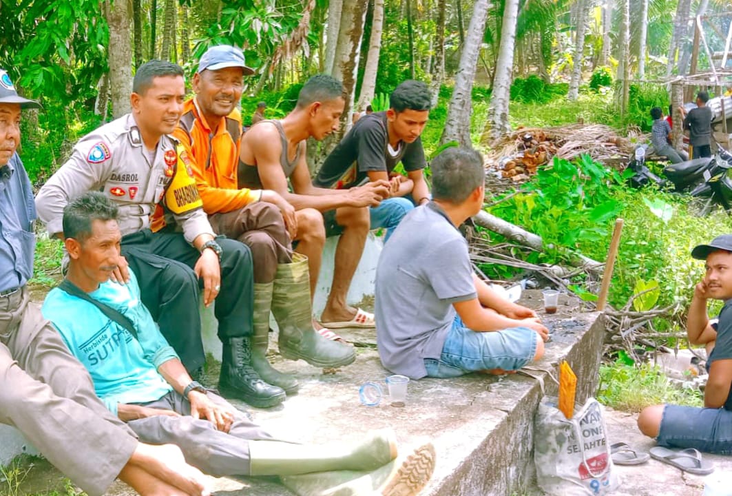 Bhabinkamtibmas Ajak Warga Tetap Jaga Kamtibmas