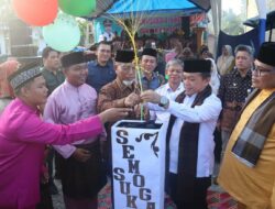 Bupati Dampingi Gubernur Resmikan Pasar 4-9 Di Desa Koto Baru Seling Kecamatan Tabir Lintas