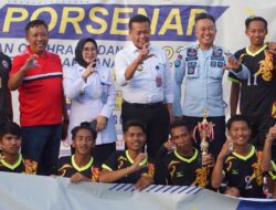 TURNAMEN VOLI PORSENAP 2023: LAPAS CILEGON TAK TERKALAHKAN DAN REBUT GELAR JUARA