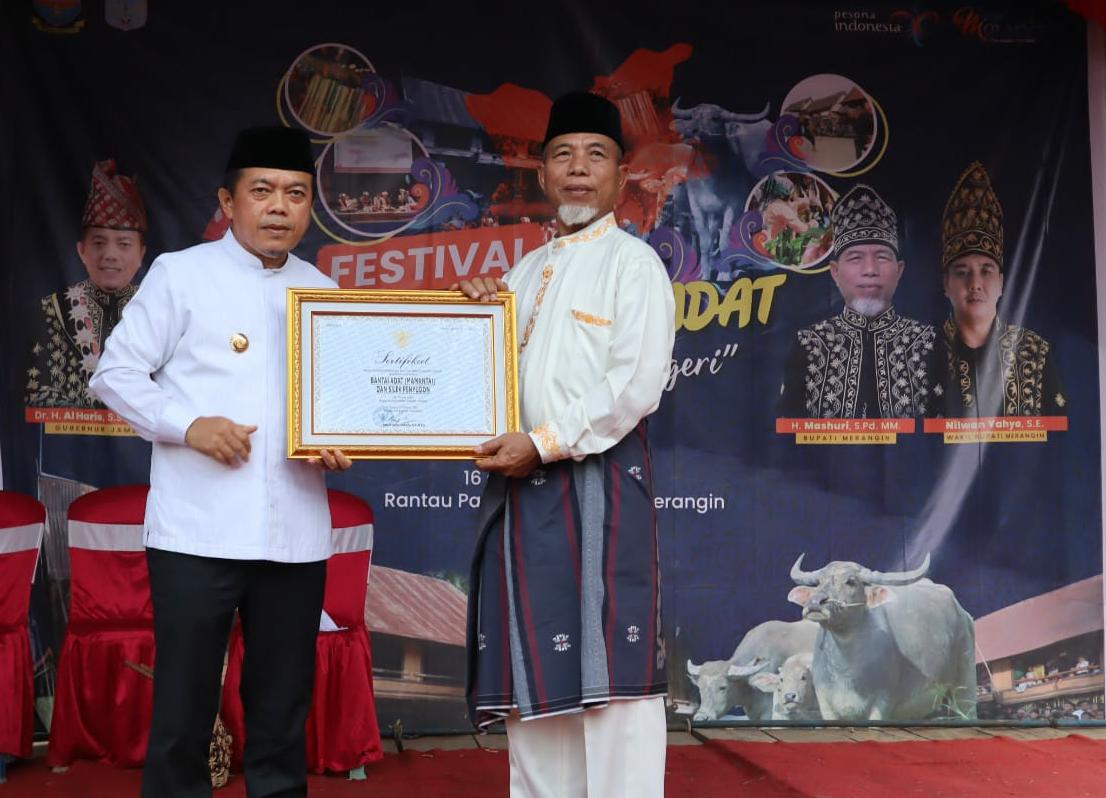 Bupati Bersama Gubernur Bantai Adat di Tabir Agenda Tahunan Sabut Ramadhan Diakui Kemendikbud RI
