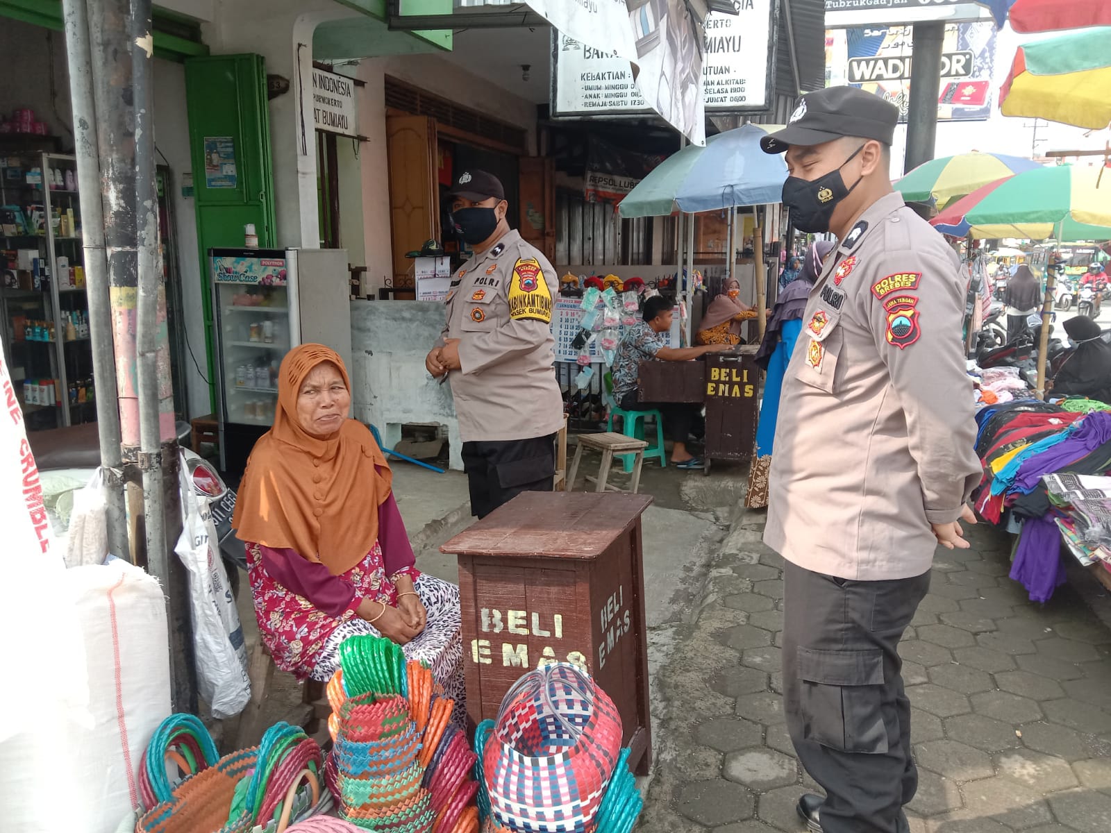 Cipta Kondisi Selama Ramadhan, Polsek Bumiayu Tingkatkan Patroli Rutin.