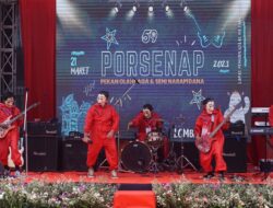 TAMPIL DENGAN KOSTUM UNIK, LAGOON BAND SABET JUARA 3 DALAM FESTIVAL MUSIK PORSENAP 2023