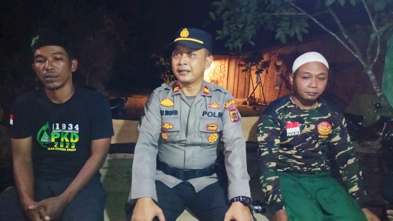 Polsek Tabir Selatan, ” PELAYANAN KEAMANAN ” bersama Ansor Banser Berikan Rasa Aman