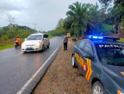 Patroli Polsek Tabir,Polri beri pelayanan pada warga dengan bentuk ” patroli berkala dan rutin”