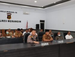 Polres Merangin dan Satgas Pangan Ikuti Dialog Publik,Keterjangkauan Pangan,kesiapan Sarana dan Prasarana Transportasi Publik Jelang Mudik Lebaran 2023.