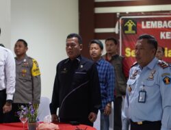 SEORANG NAPI TERORISME LAPAS CILEGON UCAPKAN IKRAR SETIA KEPADA NKRI