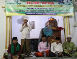 H Mashuri Safari Ramadhan ke Desa Aur Berduri Mari Tingkatkan Diri Menjadi Orang yang Bertaqwa