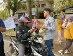 Wujud Rasa Syukur, Sat Reskrim bagi bagi Takjil Takjil