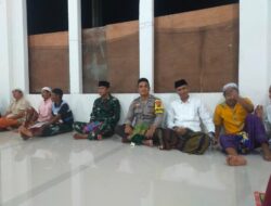 Polsek Tabir Laksanakan PAM Safary Ramadhan 1444H,2023M di Masjid Miftahul Jannah Desa Koto Baru Kec. Tabir Lintas