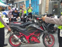 Mengganggu Ketertiban Umum, Polres Tegal Kota Menindak Tegas Sepeda Motor Berkenalpot Brong.