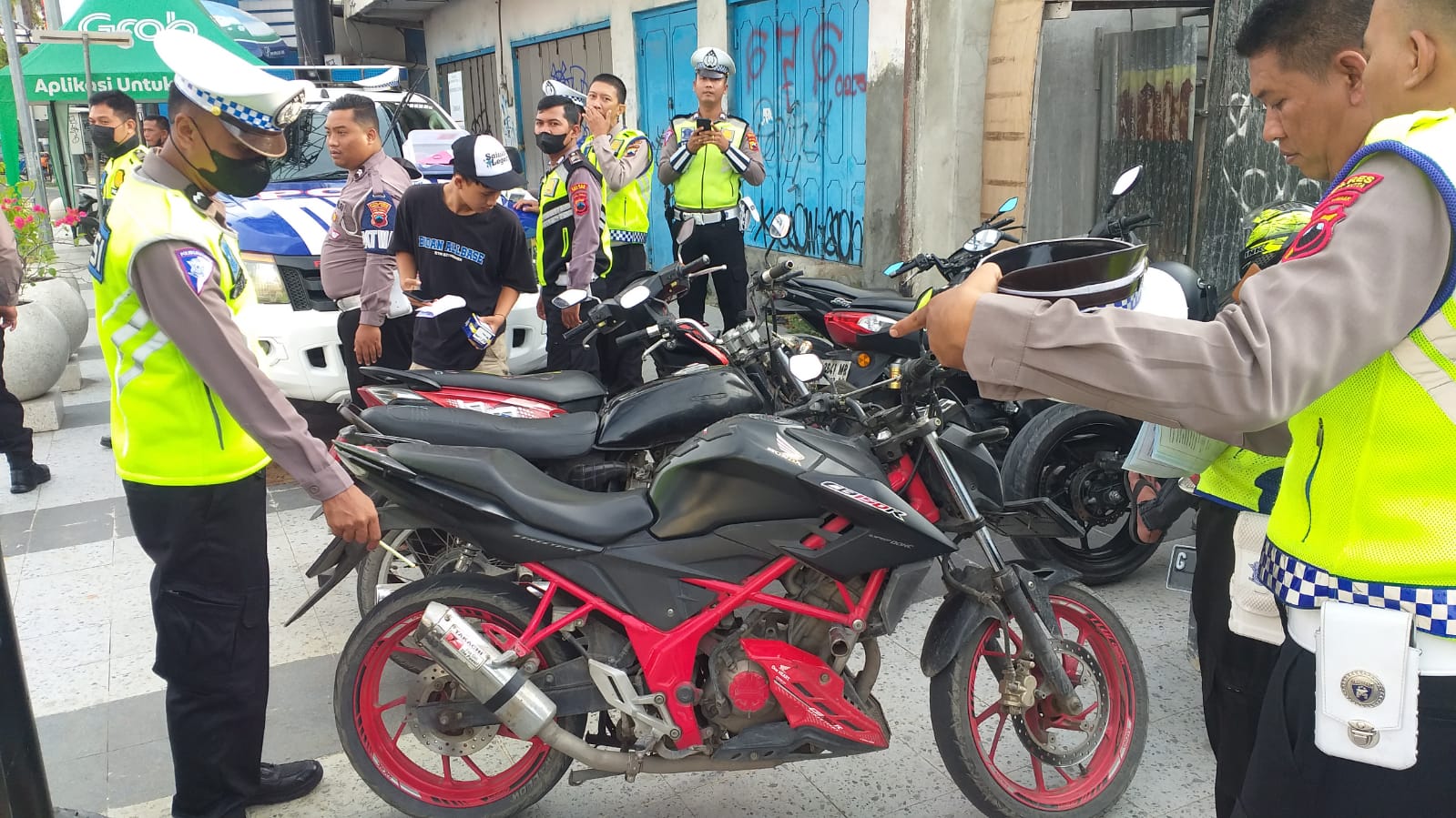 Mengganggu Ketertiban Umum, Polres Tegal Kota Menindak Tegas Sepeda Motor Berkenalpot Brong.