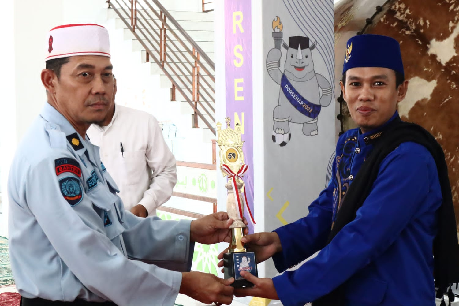 LOMBA DA’I PORSENAP 2023, WARGA BINAAN LAPAS CILEGON SABET JUARA PERTAMA