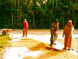 Niatkan Ibadah : Babinsa Kodim Abdya Giat Bantu Warga Masyarakat