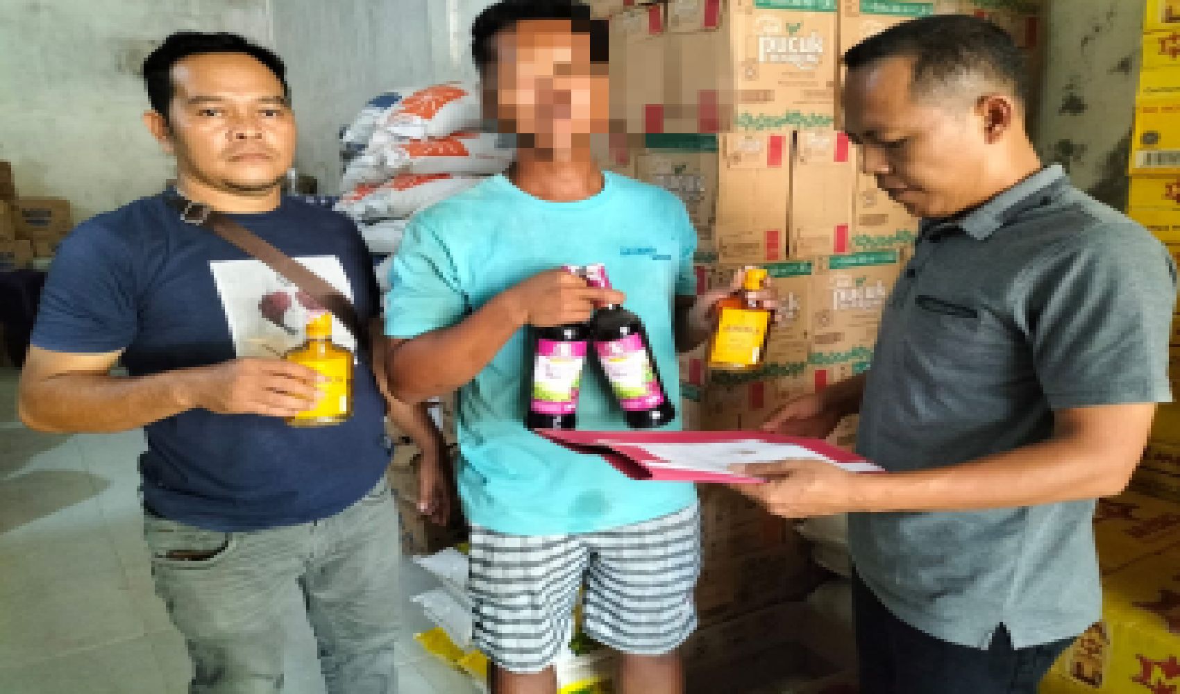 Polsek Tabir,Operasi PEKAT di Wilayah Hukum Polsek Tabir Amankan Minuman Tak Memiliki Izin Penjualan