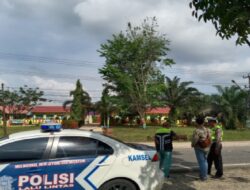 Kasat Lantas SURVEY bersama BPJN IV Jambi di lokasi titik rawan kecelakaan dan Marka Pita Kejut