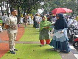 Kasat Intelkam Langsung Hadiri Pawai dari ” yayasan permata hati ”  Berikan ilmu disiplin pada anak didik guna implementasi kedepan.