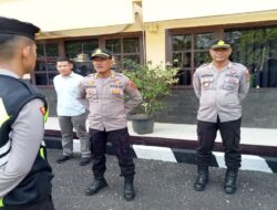 Apel Siaga Ramadhan 1444H,2023M.,Personil Polres Merangin berikan Rasa Aman pada Warga