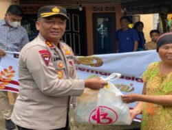 Kapolres Sarolangun AKBP Imam Rachman S.I.K. Langsung Distribusikan Bantuan Kemanusiaan Untuk Negeri.