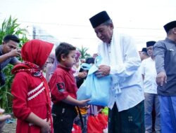 Pj.Bupati Tebo H.Aspan ST. mendampingi Wakil Gubernur Jambi Drs.H.Abdullah sani M.Pdi  Safari Ramadhan Di Rimbo Bujang