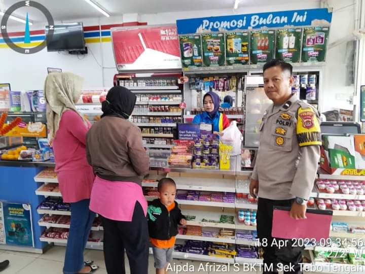 Kegiatan  Patroli Polsek Tebo Tengah