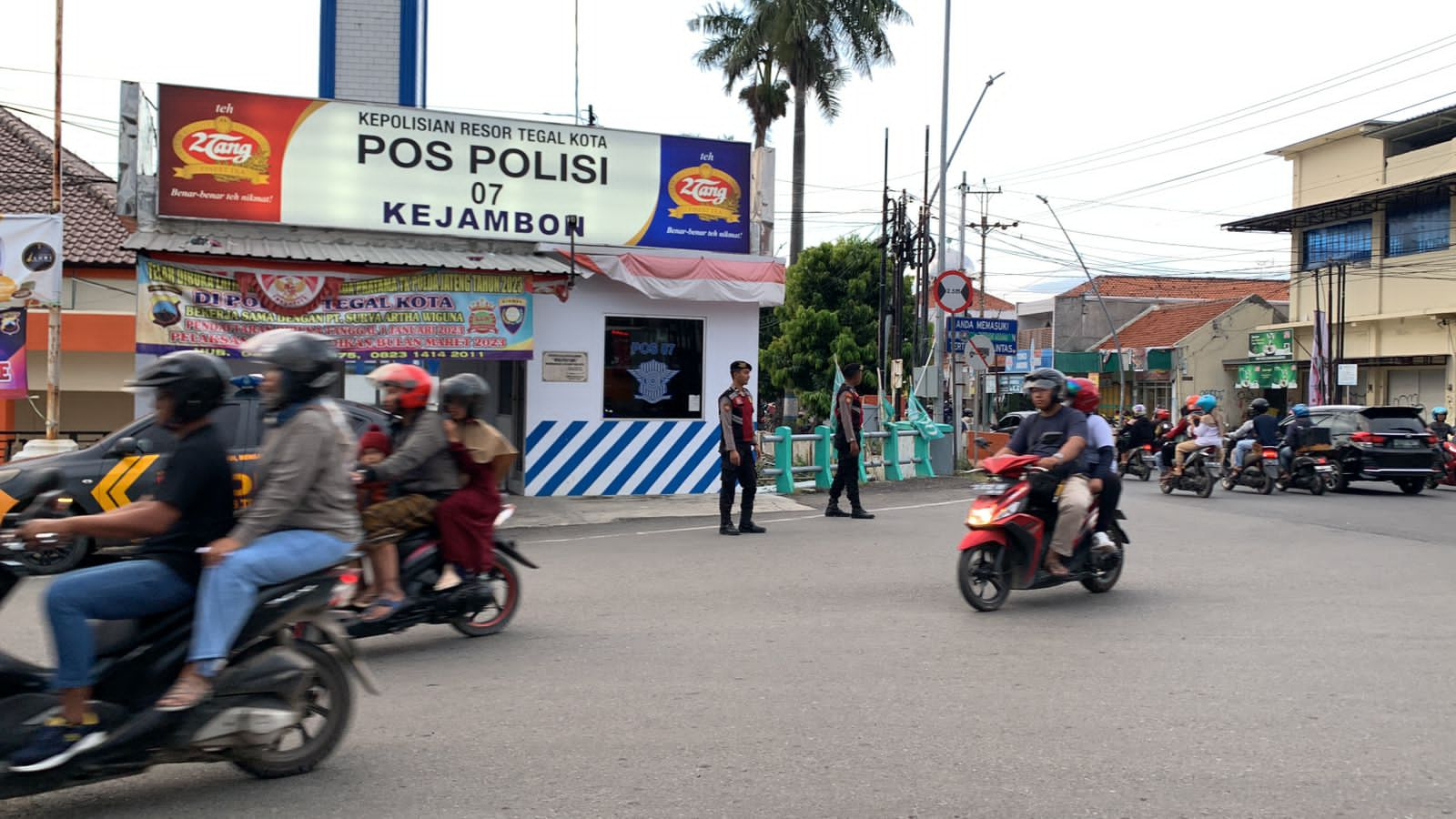 Cegah Aksi Balap Liar Saat Ramadhan, Polres Tegal Kota Gencarkan Patroli Ngabuburit.