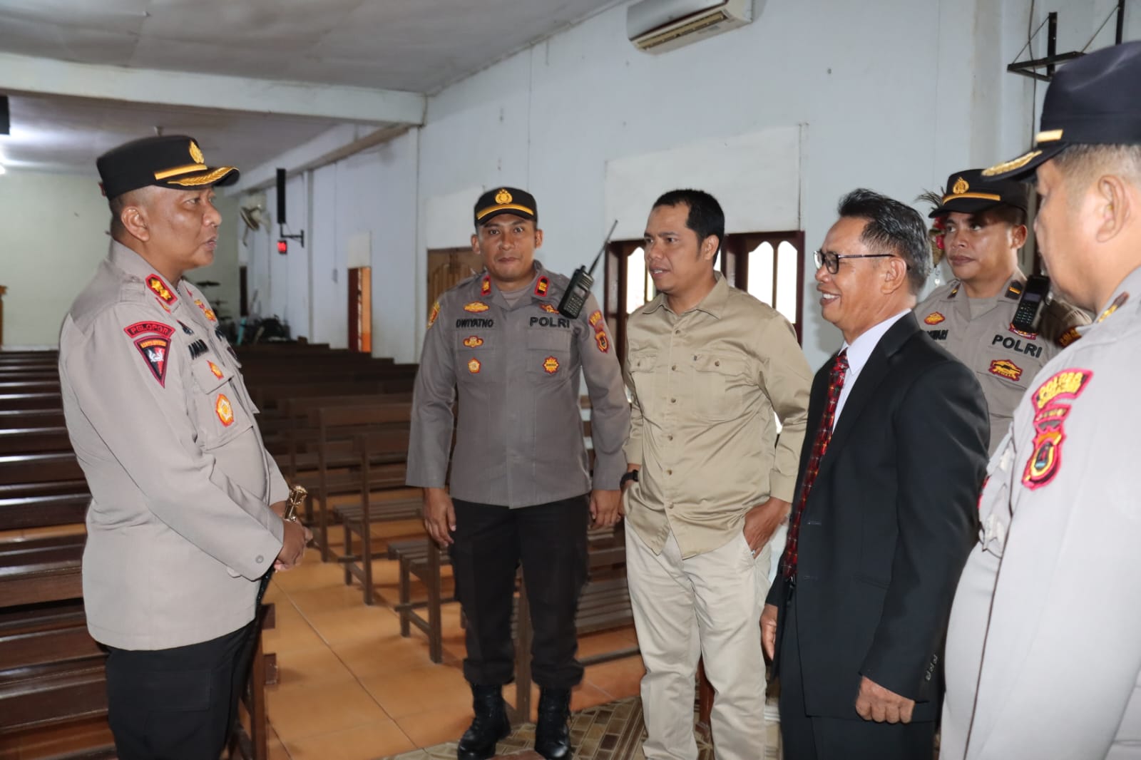 Perayaan Jum’at Agung, AKBP Imam Rachman S.IK, Kerahkan Personil Polres Sarolangun guna Pengamanan