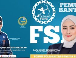 FORUM SOLIDARITAS PEMUDA BANTEN UCAPKAN SELAMAT UNTUK RATU SHINTA DEWI KRISTINA SEBAGAI SRIKANDI DPP FSPB