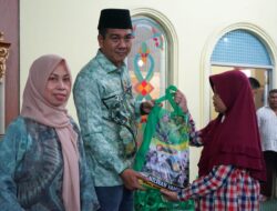 Wabup dan Istri Santuni 41 Orang Anak Yatim Berdomisili di Sekitar Rumah Dinas Wakil Bupati Merangin