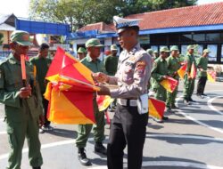 Jelang Mudik, Sat Lantas Brebes Latih Linmas Dan Bekali Kemampuan Pengaturan Lalulintas.