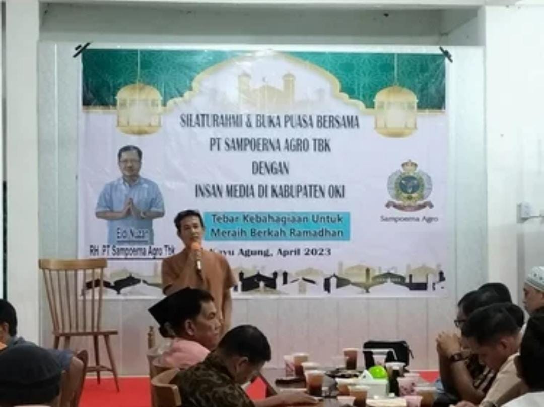 PT. Sampoerna Agro Gelar Silaturahim dan Buka Bersama dengan Insan Pers