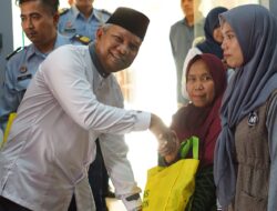 PERINGATI HBP KE-59, LAPAS CILEGON GELAR KEGIATAN BAKSOS BAGIKAN 100 PAKET SEMBAKO