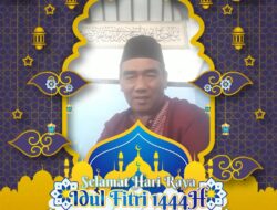 Agus Sobari Kaperwil Dinasti News Prov.Banten Mengucapkan Selamat Hari Raya Idhul Fitri 1444H