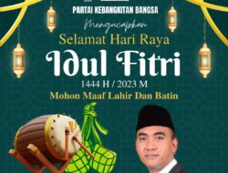 Andi Laweng : Ucapkan Selamat Hari Raya Idul Fitri