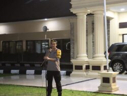 Apel Malam Takbiran,Polres merangin Gandeng Personil dalam pelaksanaan Pam Gabungan.