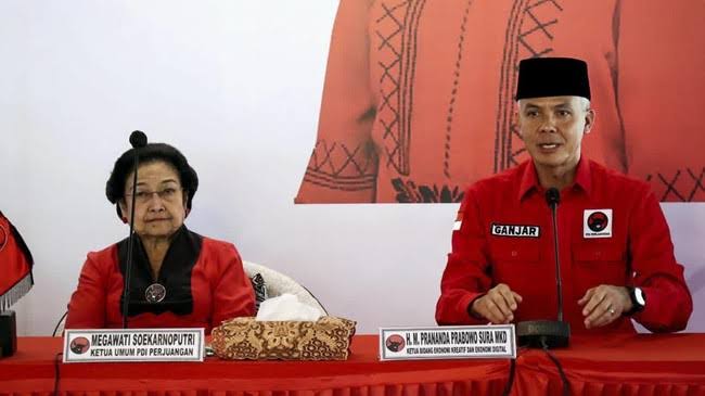 Sah! Megawati Umumkan Ganjar Pranowo Capres Dari PDI Perjuangan