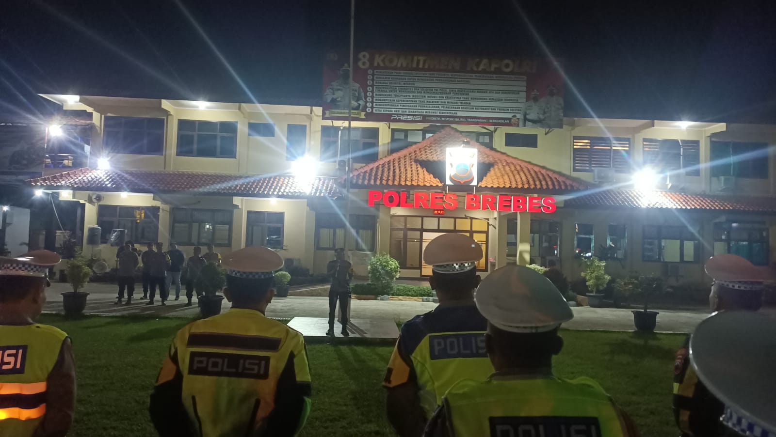 Waspadai Petasan Di Malam Takbiran, Polres Brebes Gelar Patroli Sekala Besar