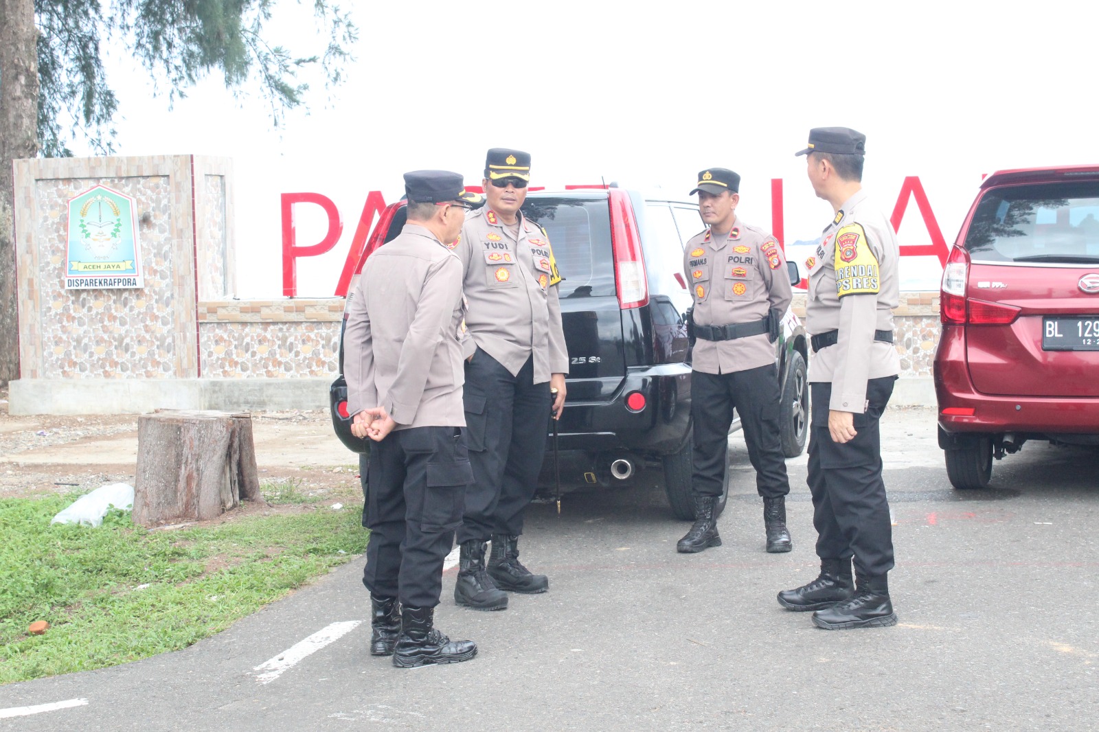 Kapolres Aceh Jaya – Turun Langsung Check Objek Wisata