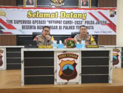 Tim Supervisi Polda Jateng, Gelar asistensi Pelaksanaan OKC 2023 Di Polres Tegal Kota