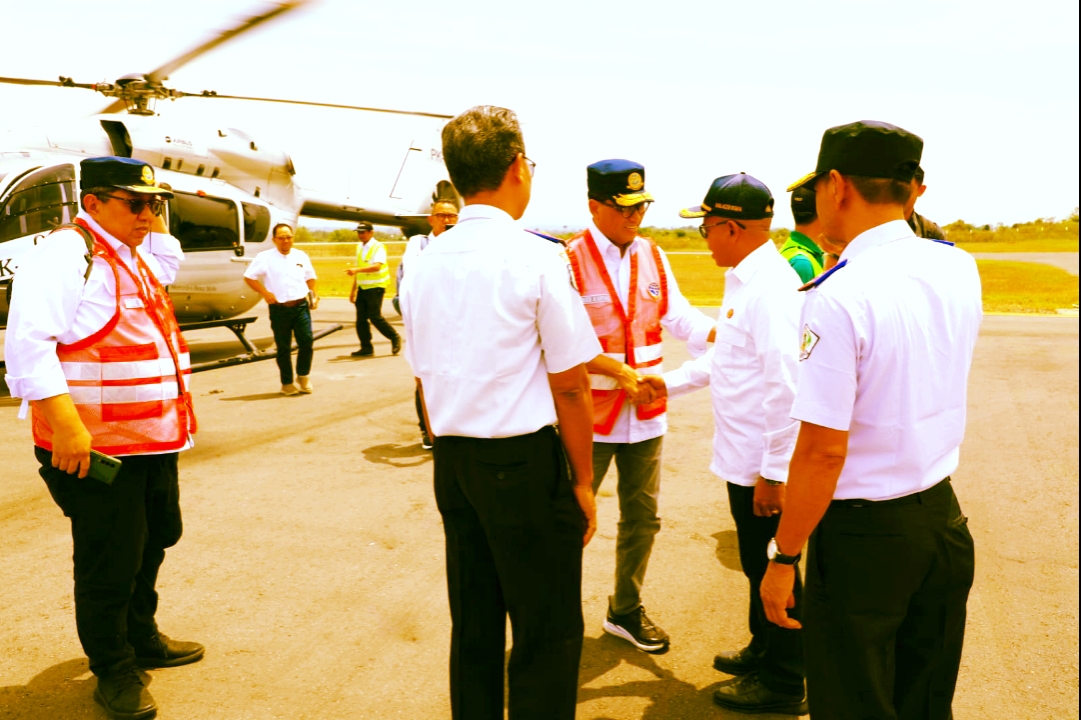 Sekda Aceh Utara : Dampingi Menhub Tinjau Lanjutan Pembangunan Jalur Kereta Api