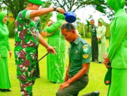 Sepuluh 10 Prajurit Kodim Abdya Terima Kenaikan Pangkat