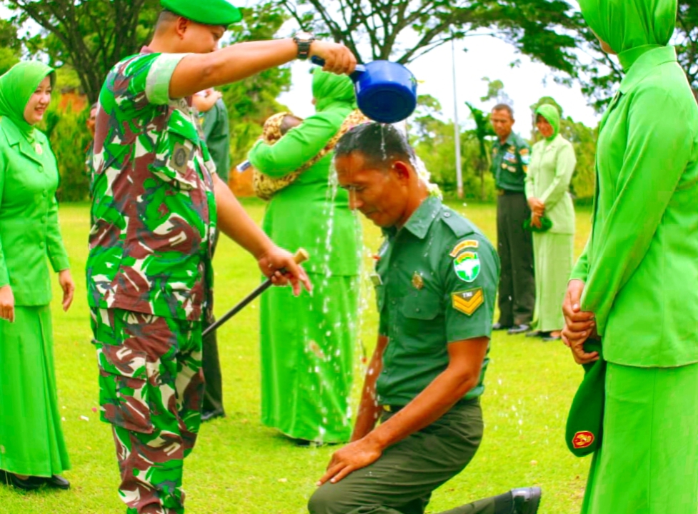 Sepuluh 10 Prajurit Kodim Abdya Terima Kenaikan Pangkat