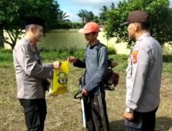 Polsek Tabir,Serahkan Sembako dan Edukasi Warga di Wilayah Hukumnya