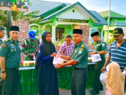 Kodim Aceh Utara Berbagi Takjil Menjelang Berbuka