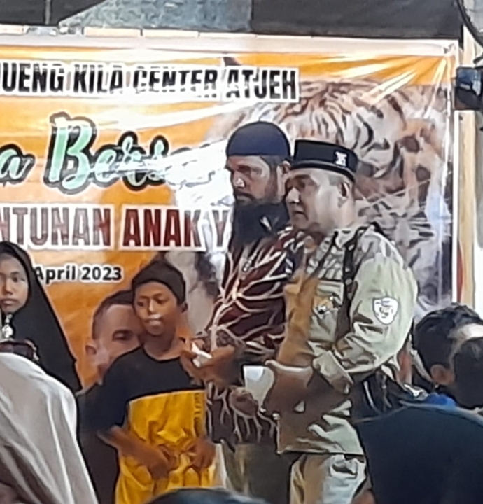 Menjaga Silaturahmi : DPP RKCA Nagan Raya Gelar Bukber Bareng Santunan Anak Yatim