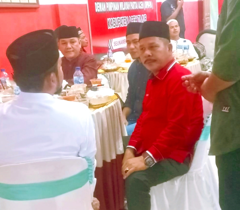 Dewan Dan Pimpinan Partai Aceh : Laksanakan Bukber Dan Santuni Anak Yatim