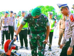 Polres Subulussalam : Musnahkan Knalpot Brong Operasi Ketupat